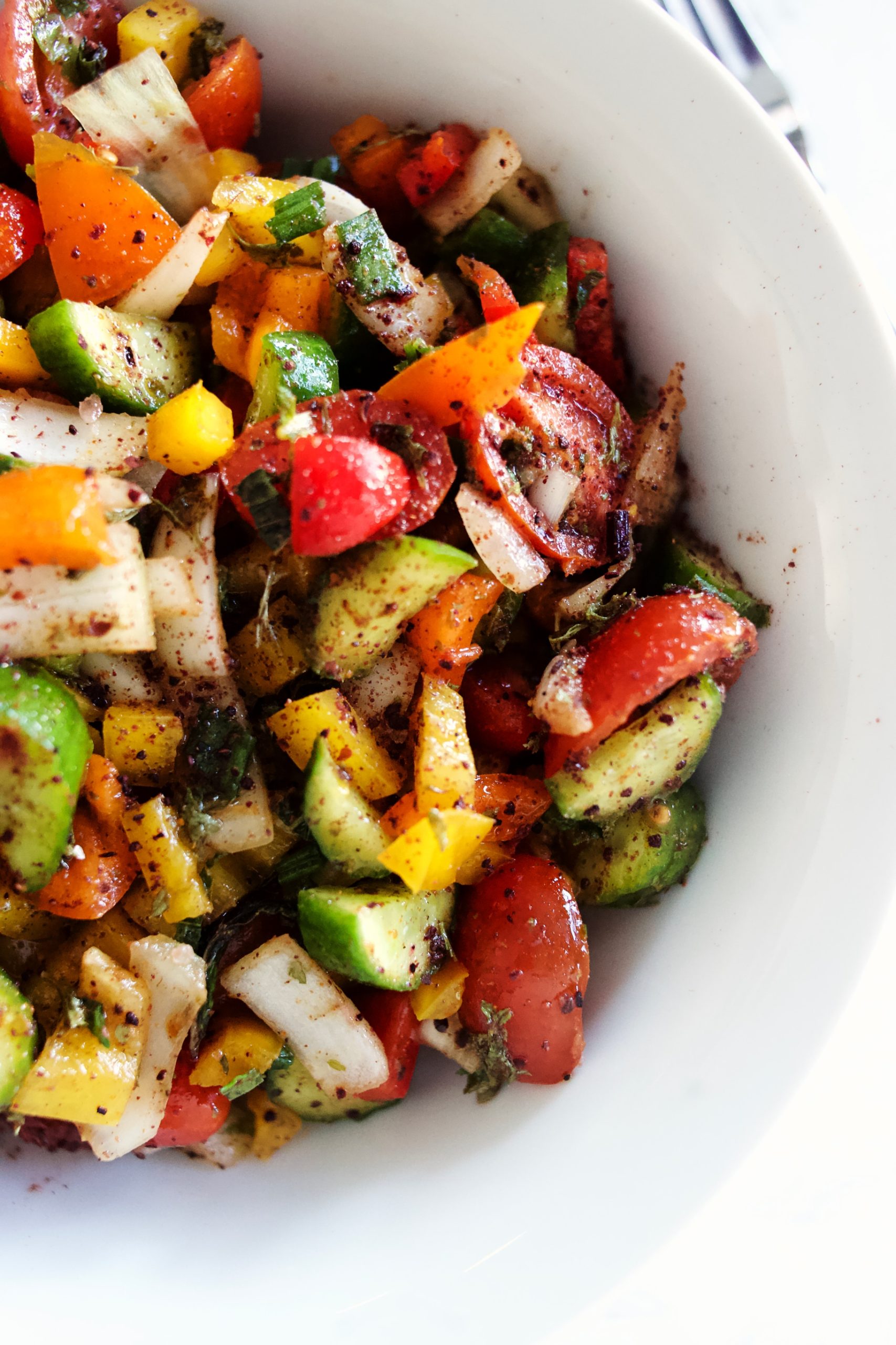 Lebanese Sumac Salad Kalie Stephan