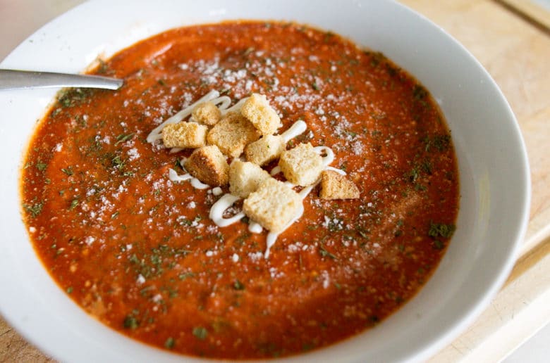 Homemade Tomato Soup Kalie Stephan